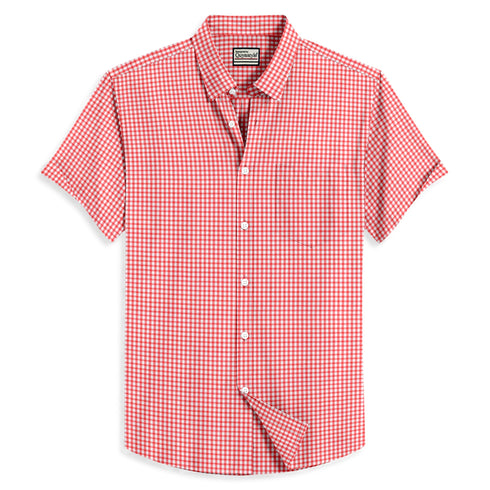 Oxford Cotton Solid Half Sleeves Shirt