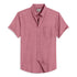 Oxford Cotton Plain Men's Half Shirts-3
