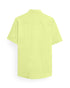 Men's Yellow Regular Fit Half Sleeves Shirt
