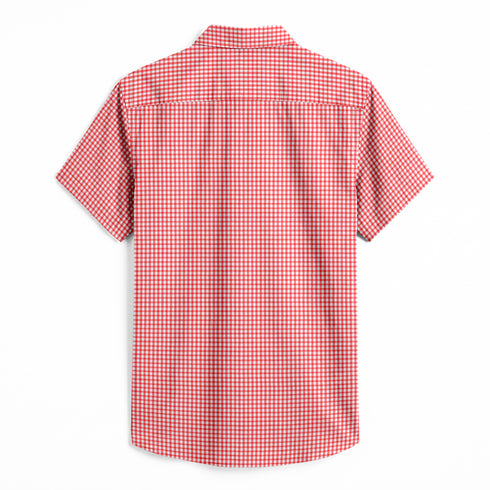 Oxford Cotton Solid Half Sleeves Shirt