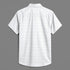 Oxford Cotton White Plain Striped Half Sleeves Shirts
