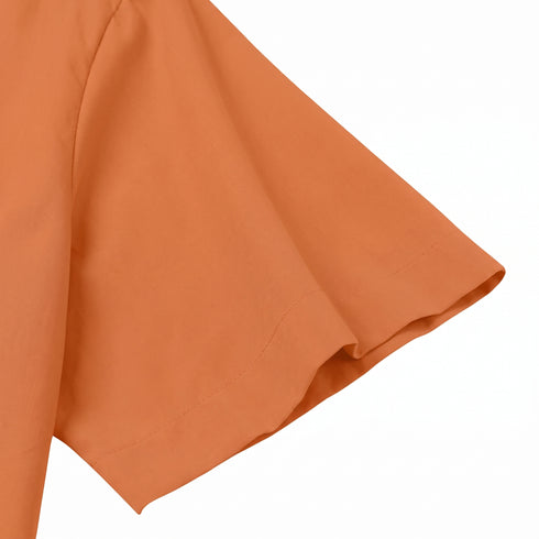 Peach Full Sleeves Casual Shirt