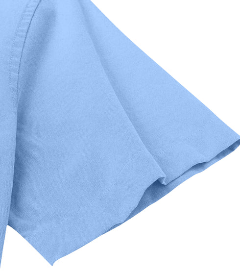 Sky Blue Regular Fit Full Sleeves Shirt