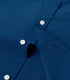 Royal Blue Cotton Solid Half Sleeves Shirt