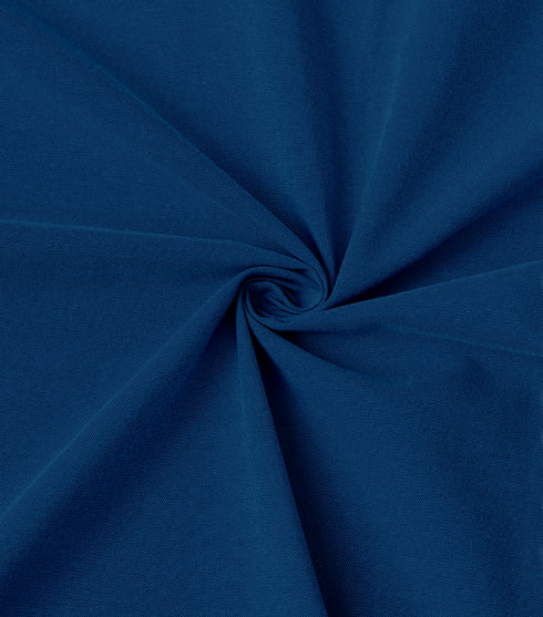 Royal Blue Cotton Solid Half Sleeves Shirt