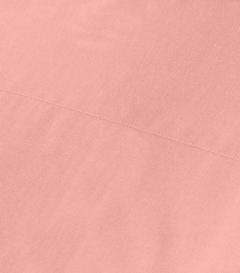 Pink Cotton Solid Half Sleeves Shirt