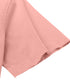 Pink Cotton Solid Half Sleeves Shirt
