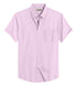 Light Purple Cotton Solid Half Sleeves Shirt