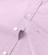 Light Purple Cotton Solid Half Sleeves Shirt