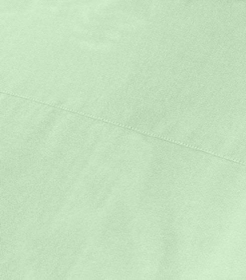 Pebble Green Cotton Solid Half Sleeves Shirt