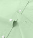 Pebble Green Cotton Solid Half Sleeves Shirt