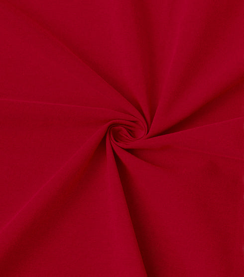 Men's Red Cotton Solid Half Sleeves Casual Shirt