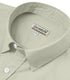 Pastel Grey Cotton Solid Half Sleeves Shirt