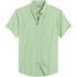 Olive Green Cotton Solid Half Sleeves Shirt
