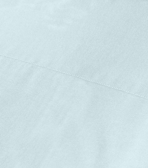 Mint Cream Cotton Solid Half Sleeves Shirt
