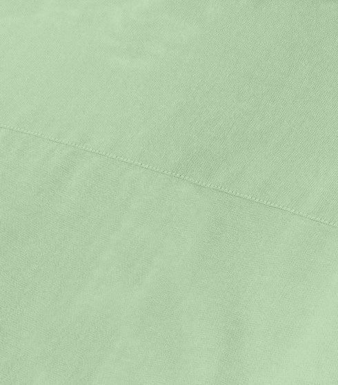 Olive Green Cotton Solid Half Sleeves Shirt