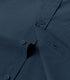 Pearl Blue Cotton Solid Half Sleeves Casual Shirt