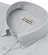 Men's Grey Cotton Solid Half Sleeves Shirt