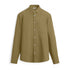 Beige Color Men's Long Sleeved Casual Shirt
