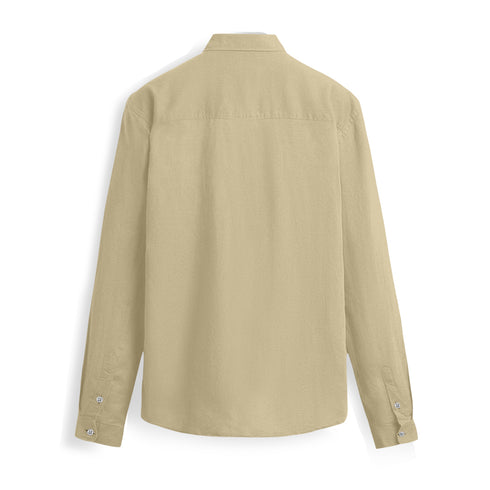 Caqui Men's Long Sleeved Casual Shirt