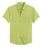 Perrot Green Cotton Solid Half Sleeves Shirt
