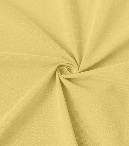 Yellow Cotton Solid Half Sleeves Shirt