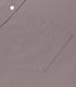Trolley Grey Cotton Solid Half Sleeves Shirt