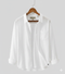White Full Sleeves Casual Shirt