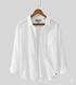 White Full Sleeves Casual Shirt