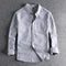 Grey Stylish Mens Full Sleeves Shirt