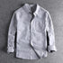 Grey Stylish Mens Full Sleeves Shirt