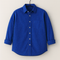 Men's Royal Blue Regular Fit Full Sleeves Shirt