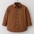Men's Brown Regular Fit Full Sleeves Shirt
