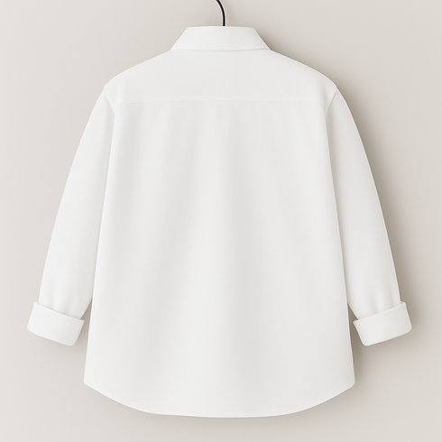 Men's White Regular Fit Full Sleeves Shirt