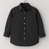 Men's Black Regular Fit Full Sleeves Shirt