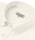 Classic Off White Cotton Solid Half Sleeves Shirt