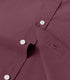 Dark Chocolate Cotton Solid Half Sleeves Shirt