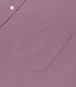 Purple Cotton Solid Half Sleeves Shirt