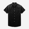 Men's Black Regular Fit Full Sleeves Shirt