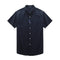 Men's Navy Blue Regular Fit Full Sleeves Shirt