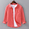 Peach Full Sleeves Casual Shirt