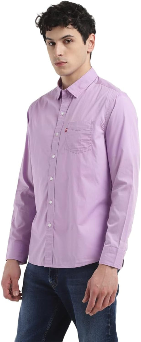 Men's Solid Slim Fit Shirt