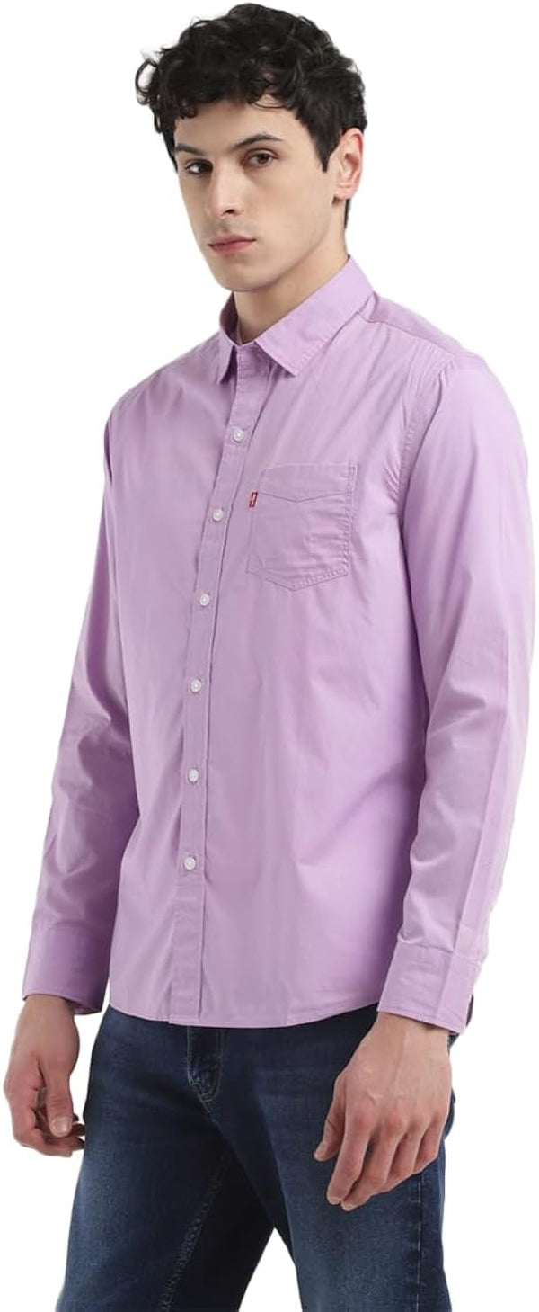 Men's Solid Slim Fit Shirt