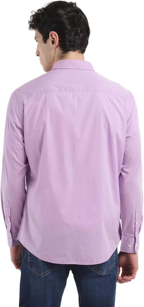 Men's Solid Slim Fit Shirt