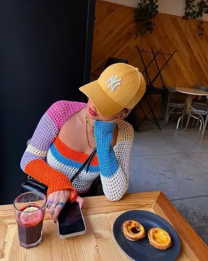 Scarlet and sam crochet top