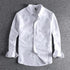 White Stylish Mens Full Sleeves Shirt