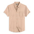 Oxford Cotton Plain Men's Half Shirts-1